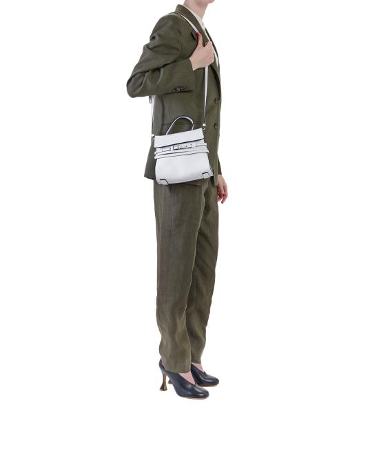 26SS 모스키노 크로스백 MC4163PP1O OA0 100 BIANCO - MOSCHINO