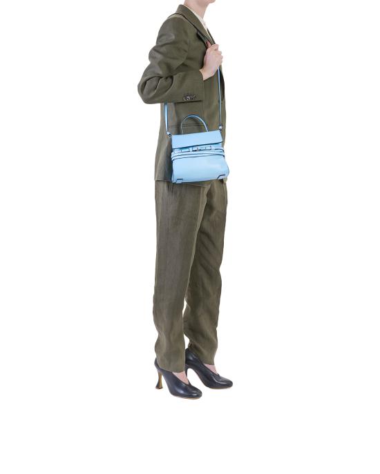 26SS 모스키노 크로스백 MC4163PP1O OA0 712 AZZURRO - MOSCHINO