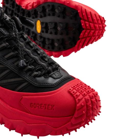  몽클레어 스니커즈 트레일그립 GTX 로우탑 트레이너 블랙 - MONCLER