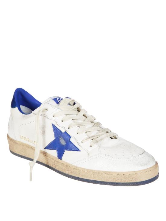 25FW 골든구스 볼스타 블루 스타 스니커즈 GMF00117F002198 10327 BIANCO - GOLDEN GOOSE