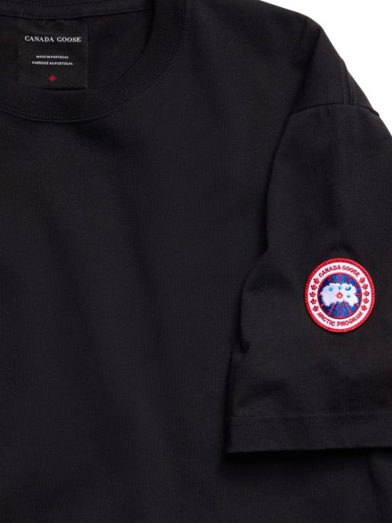 26SS 캐나다구스 반팔 티셔츠 1328M 9061 Black Noir - CANADA GOOSE