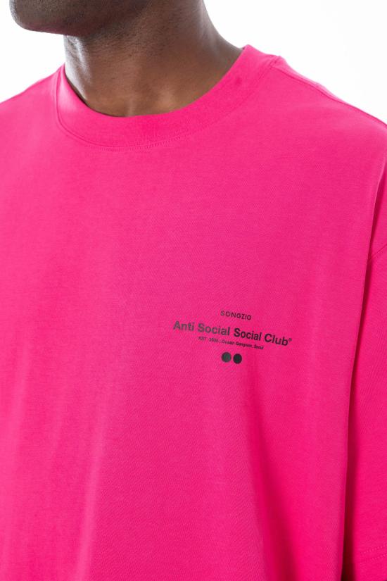 26SS 송지오 반팔 티셔츠 MI3TS751PK PINK Pink - SONGZIO
