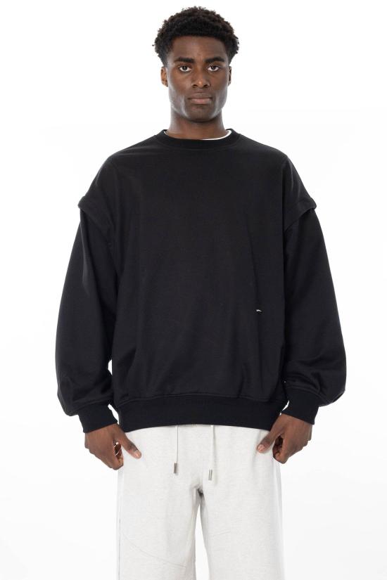 26SS 송지오 긴팔 티셔츠 MI2TS705BK BLACK