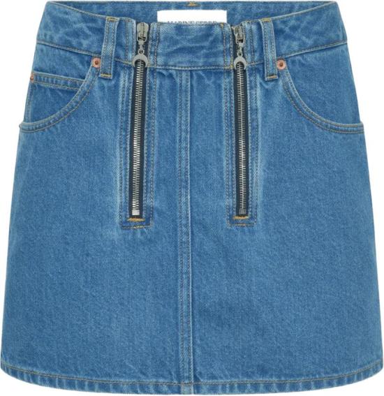 26SS 마린세르 데님 스커트 WSK135ACDEN0002BL05 BLUE