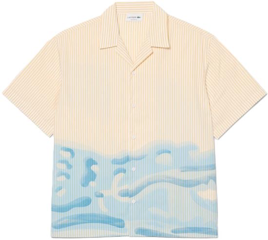 26SS 라코스테 반팔 셔츠 CH19953IY YELLOW