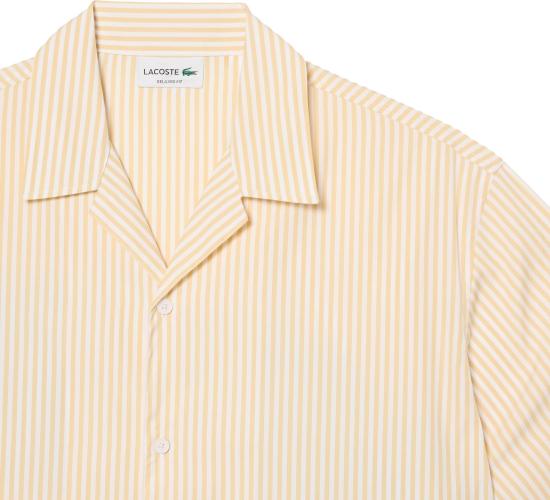 26SS 라코스테 반팔 셔츠 CH19953IY YELLOW - LACOSTE
