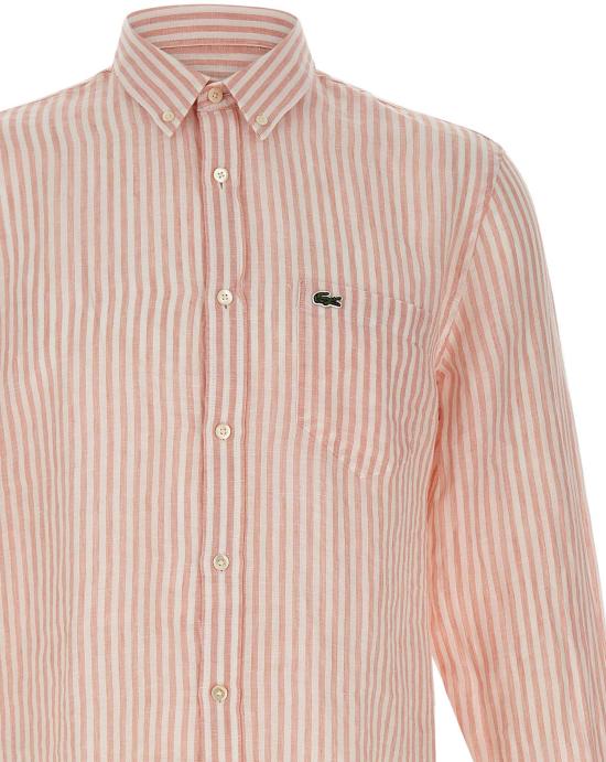 26SS 라코스테 긴팔 셔츠 CH6985TIM PINK - LACOSTE