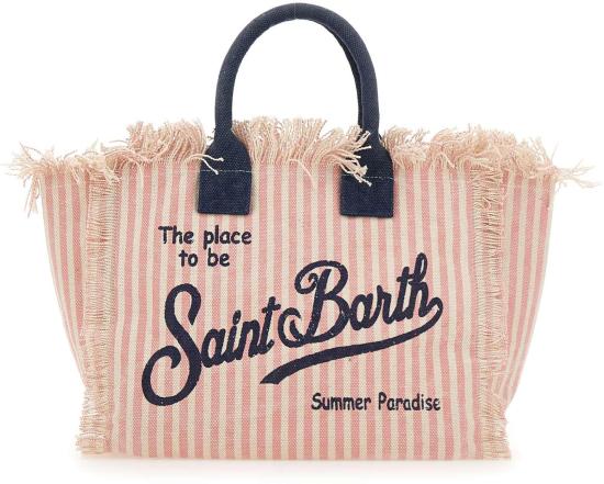 26SS 세인트바쓰 토트백 COL000103448L PINK - MC2 SAINT BARTH