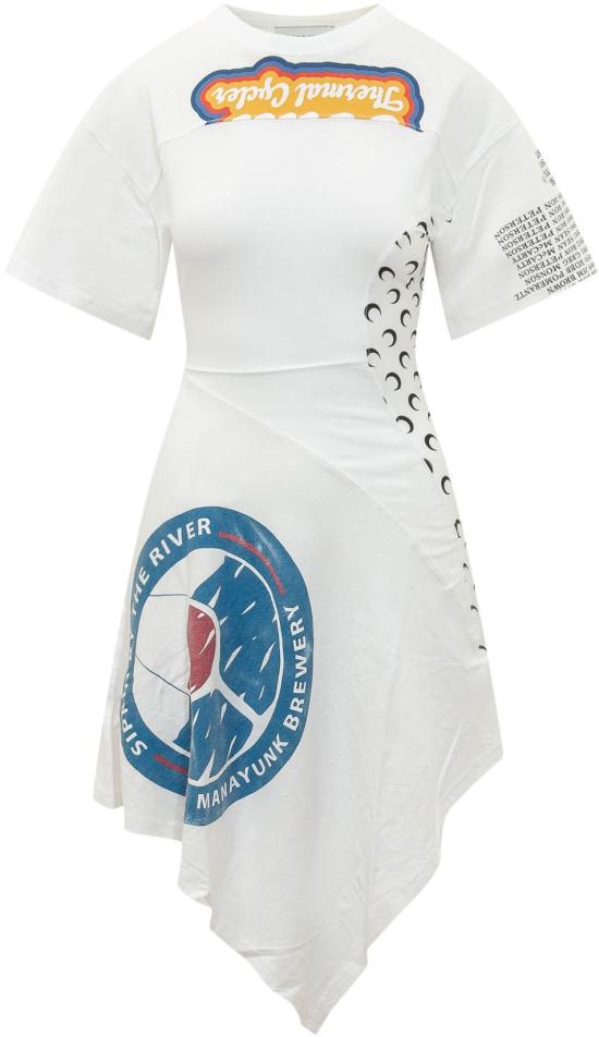 26SS 마린세르 미디 원피스 WDR465AUJER0003WH10 WHITE