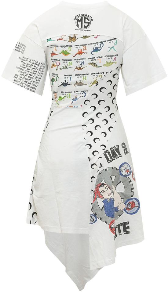 26SS 마린세르 미디 원피스 WDR465AUJER0003WH10 WHITE - MARINE SERRE