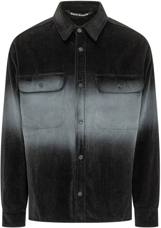 26SS 팜앤젤스 긴팔 셔츠 PMES024S26FAB0011003 BLACK