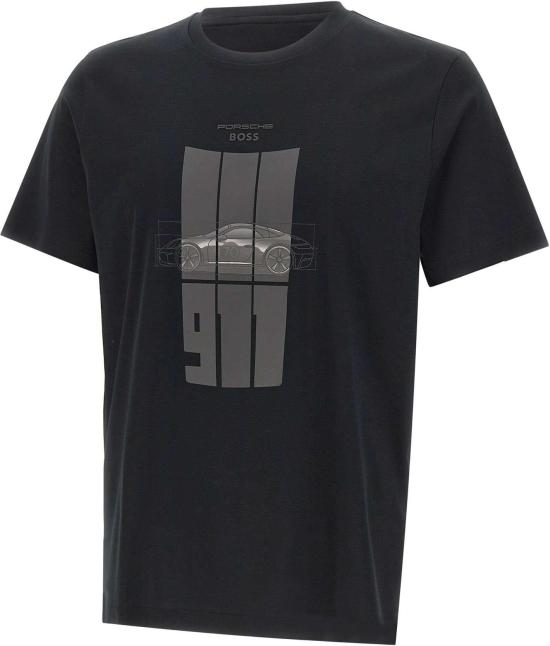 26SS 보스 반팔 티셔츠 50559811001 BLACK