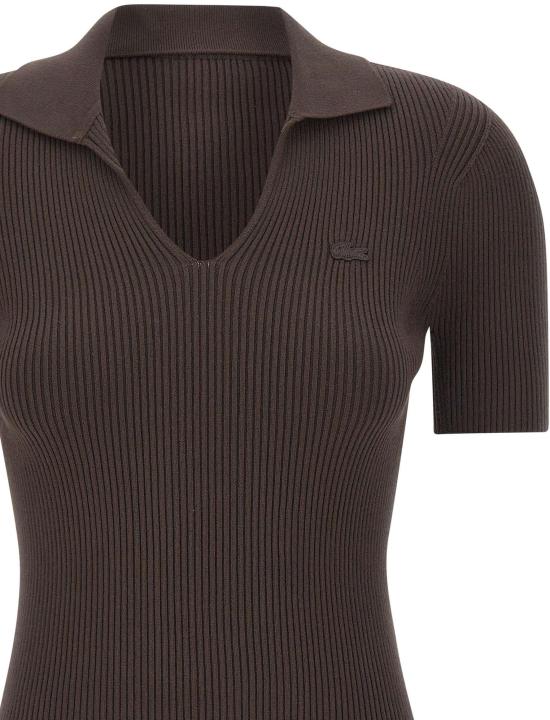 26SS 라코스테 폴로 티셔츠 AF98743LA BROWN - LACOSTE