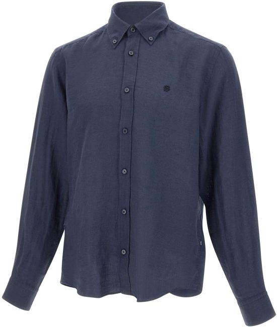 26SS 보스 긴팔 셔츠 50556077404 NAVY