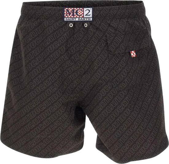 26SS 세인트바쓰 스윔팬츠 GUS000108355L BLACK - MC2 SAINT BARTH