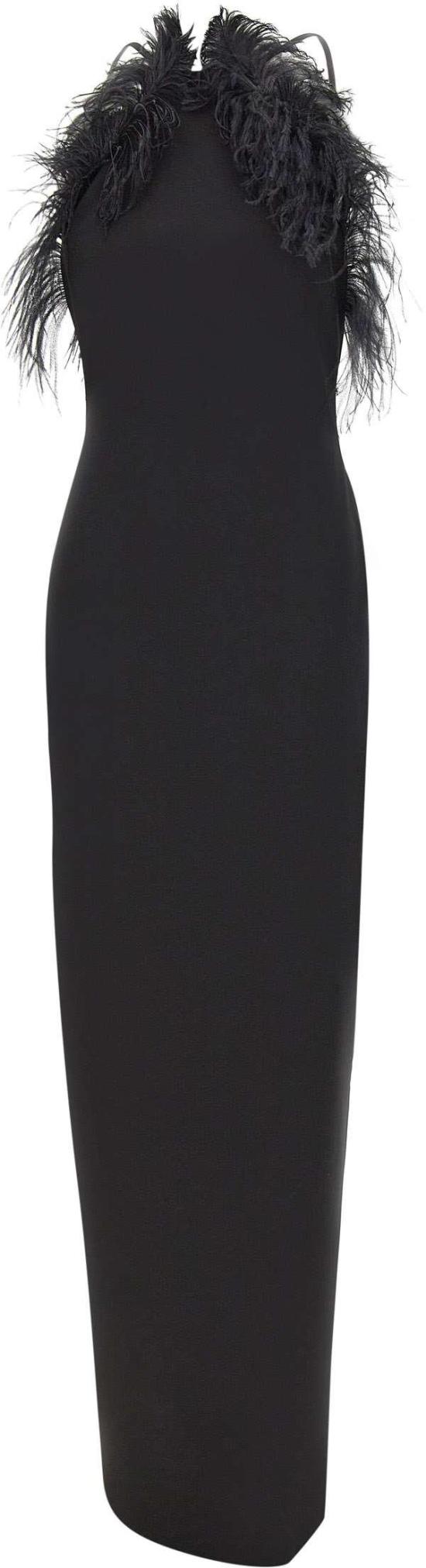 26SS 디 아티코 롱 원피스 260WCW00264PLL088FS100 BLACK