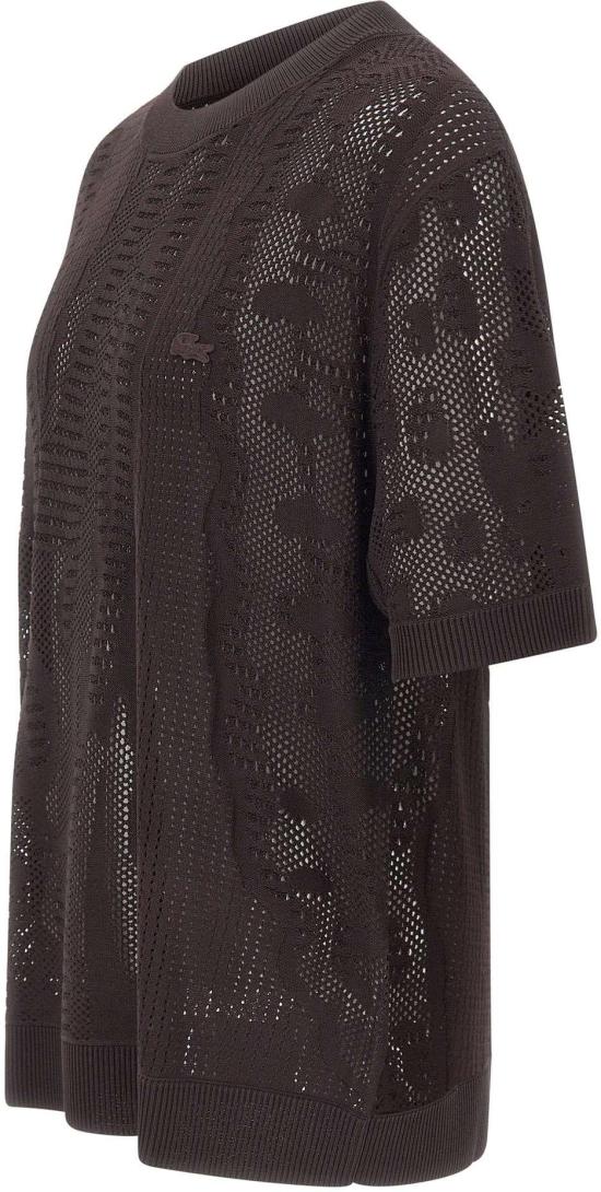 26SS 라코스테 스웨터 AH07973LA BROWN - LACOSTE
