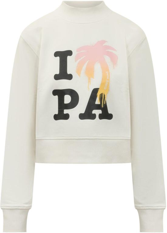 26SS 팜앤젤스 니트웨어 PWBA016S26FLE0030310 WHITE