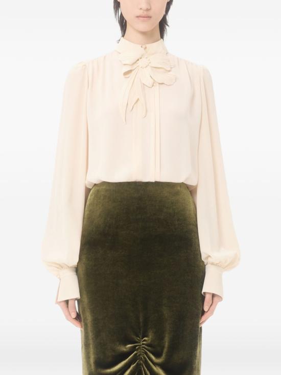 26SS 발렌티노 가라바니 셔츠 8B0AEBX021B AD6 Ivory - VALENTINO GARAVANI