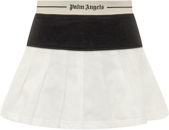 26SS 팜앤젤스 숏 스커트 PWCC095S26FAB0010310 WHITE