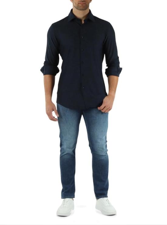 26SS 보스 긴팔 셔츠 50561109 10278703 01 404 Dark blue - BOSS
