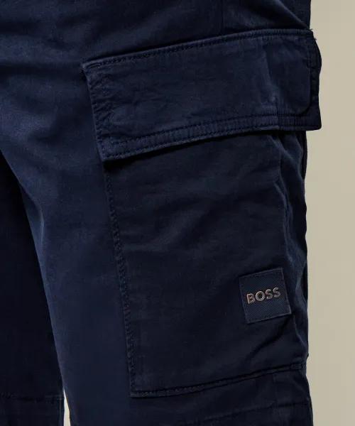 26SS 보스 숏팬츠 50559280 10270650 01 404 Dark blue - BOSS