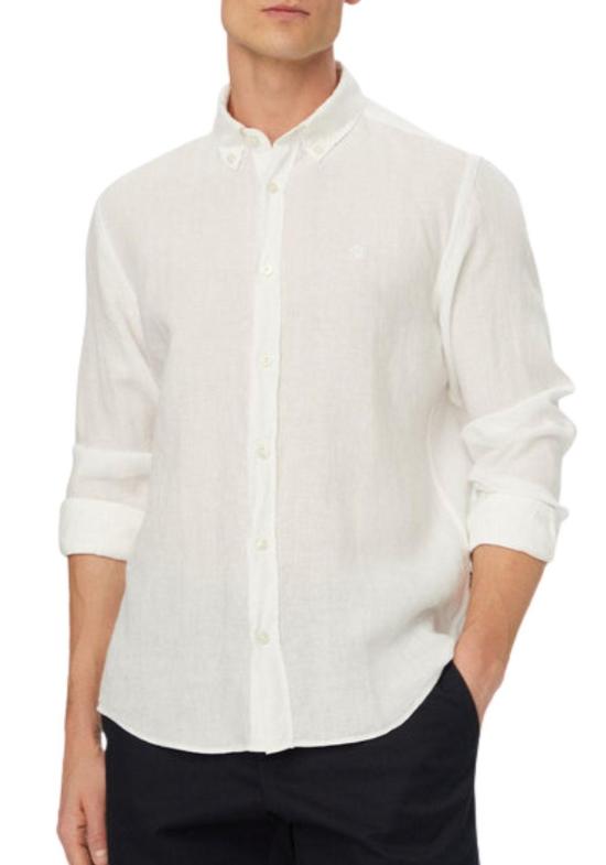 26SS 보스 긴팔 셔츠 50556077 10261979 01 100 White