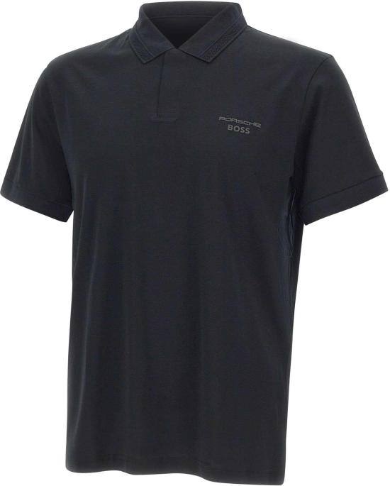 26SS 보스 폴로 티셔츠 50559801001 BLACK