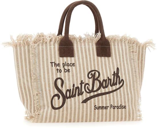 26SS 세인트바쓰 토트백 COL000103450L BEIGE - MC2 SAINT BARTH