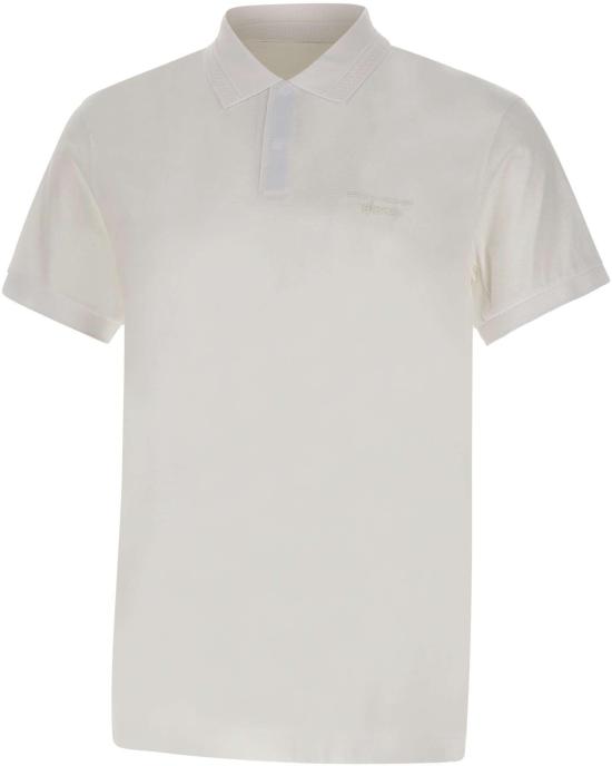 26SS 보스 폴로 티셔츠 50559801100 WHITE