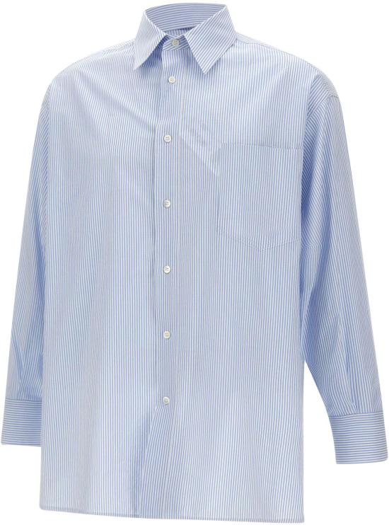 26SS 마르지엘라 긴팔 셔츠 SH2DT0048M35874001F LICHTBLUE