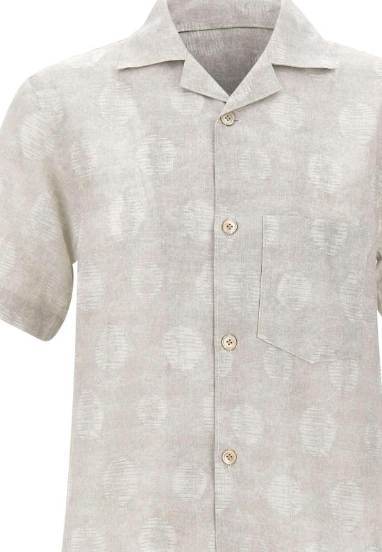 26SS 일레븐티 반팔 셔츠 M75CAMK09TES0M1250002 LICHTGREY - ELEVENTY