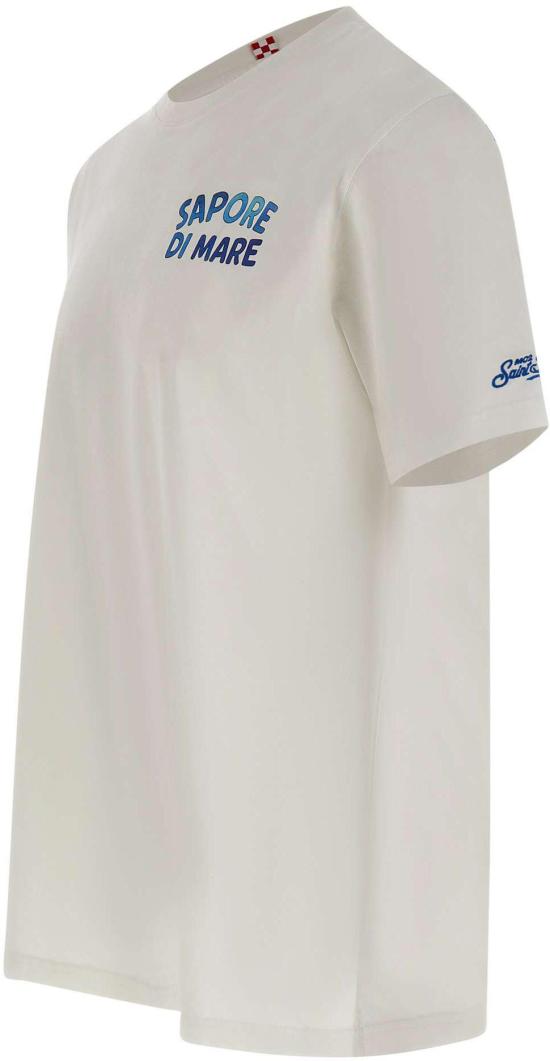 26SS 세인트바쓰 반팔 티셔츠 PRL000204450L WHITE - MC2 SAINT BARTH