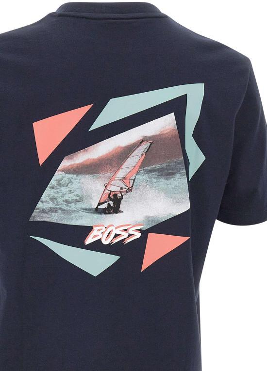 26SS 보스 반팔 티셔츠 50561872404 NAVY - BOSS