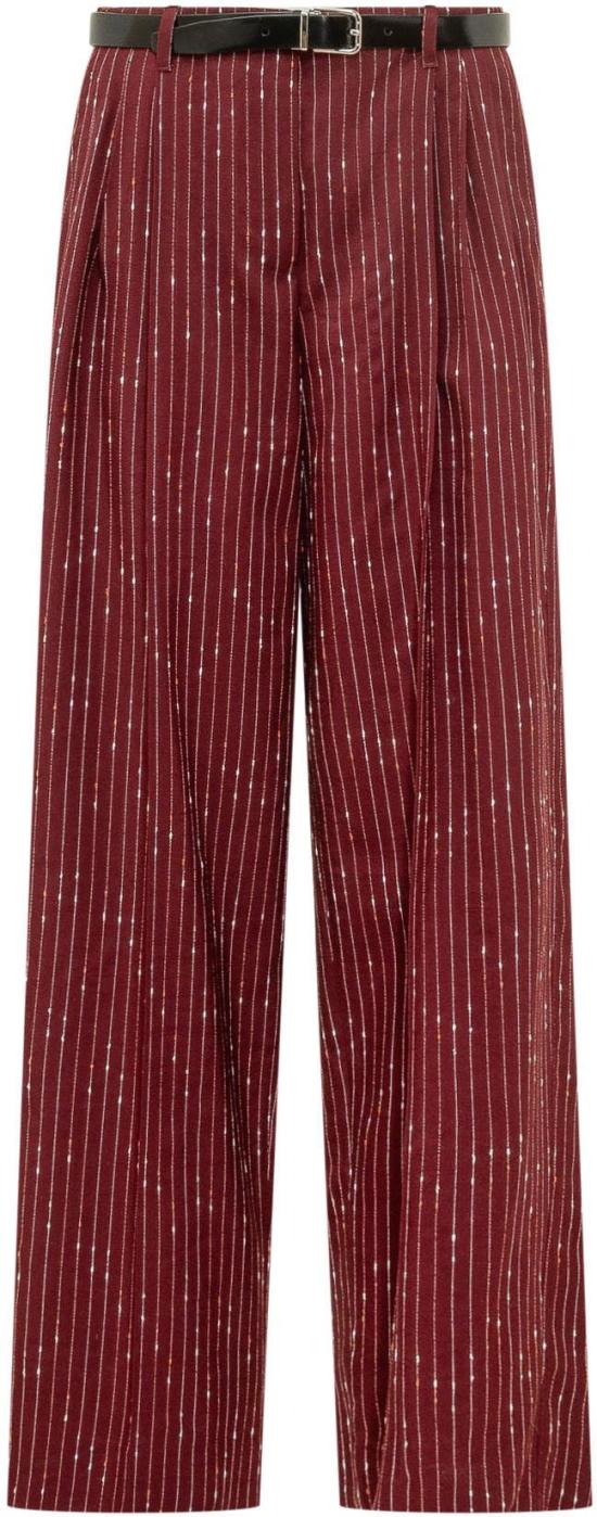 26SS 돌체앤가바나 스트레이트 팬츠 FTDMITFBMFWS8053 MAROON