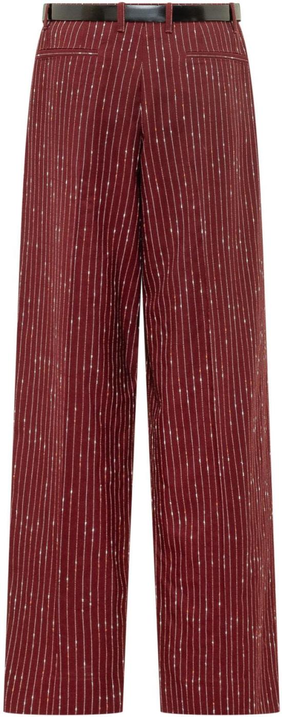 26SS 돌체앤가바나 스트레이트 팬츠 FTDMITFBMFWS8053 MAROON - DOLCE & GABBANA