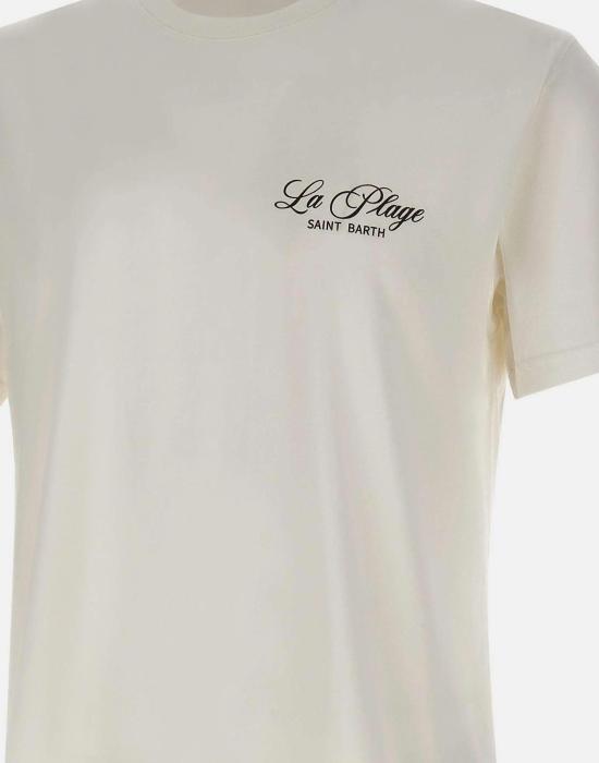 26SS 세인트바쓰 반팔 티셔츠 PRL000204289L WHITE - MC2 SAINT BARTH
