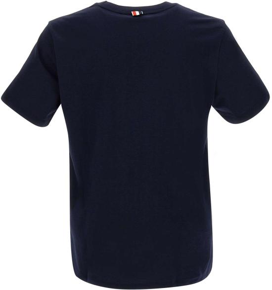 26FW 톰브라운 저지 릴렉스드 사이드 슬릿 티 MJS067A00042415 NAVY - THOM BROWNE