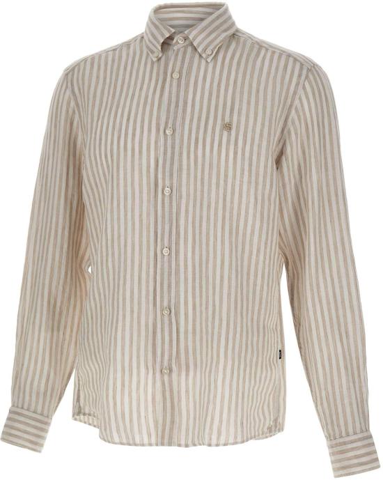 26SS 보스 긴팔 셔츠 50560595286 BEIGE
