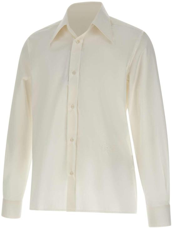 26SS 마르지엘라 긴팔 셔츠 SH2DT0047M35256101 WHITE