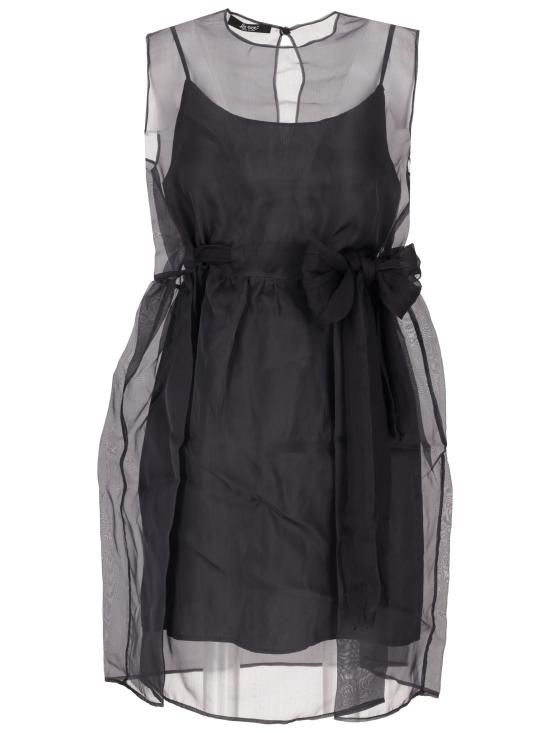 26FW 라 로즈 미디 원피스 245050728302 NERO