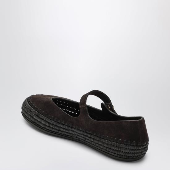 26SS 로에베 플랫 슈즈 LBV3466X02SUE Brown - LOEWE