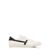 26SS 톰포드 스니커즈 J1379 LCL046N WNO OPTICALWHITE BLACK IVORY DOM