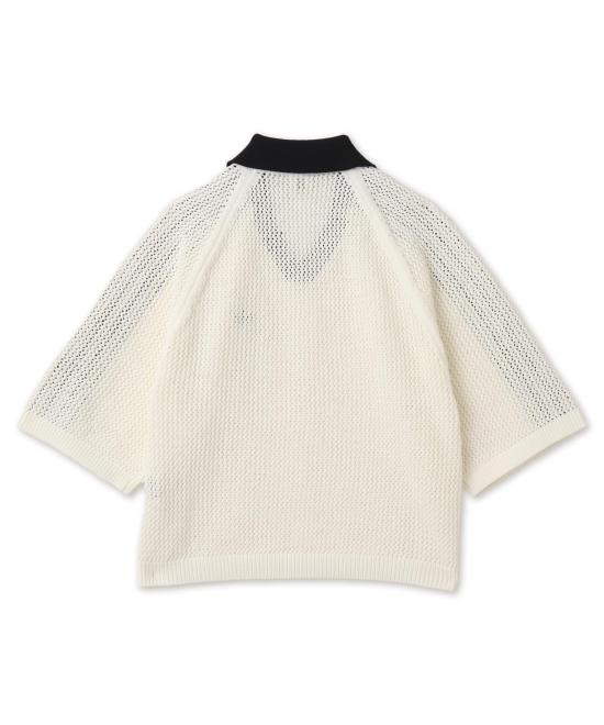 26SS 아디다스 니트 크로셰 폴로 KC6490 DOM - ADIDAS