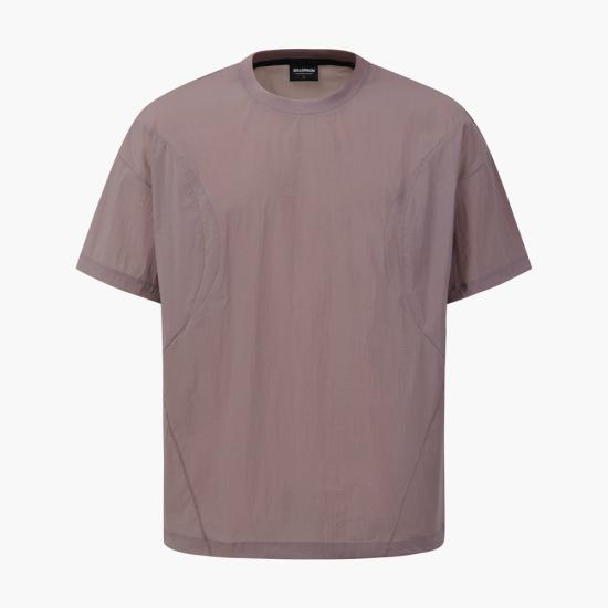 26SS 살로몬 슬레이트 우븐 숏 슬리브 티셔츠 S262001HTW51 GPK DOM