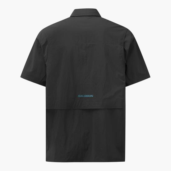 26SS 살로몬 모핑 블라스트 숏슬리브 셔츠 S262001HSH51 BLK - SALOMON