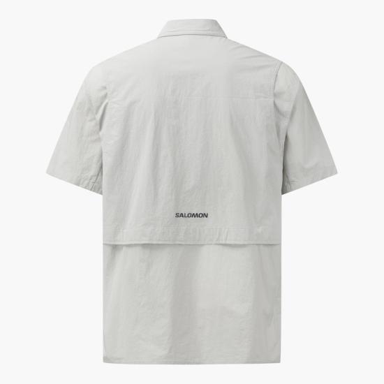 26SS 살로몬 모핑 블라스트 숏슬리브 셔츠 S262001HSH51 GRY - SALOMON