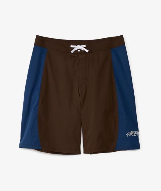  스투시 숏팬츠 113172 BROWN DOM