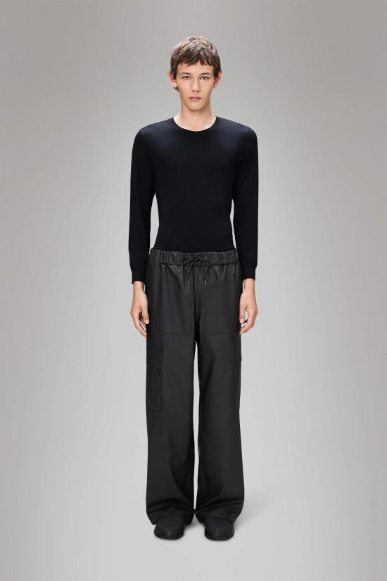 26SS 레인스 스트레이트 팬츠 1899001 BLACK DOM - RAINS