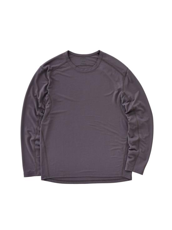 26SS 테톤브로스 긴팔 티셔츠 TTTS6EM83CG CHARCOAL GREY DOM